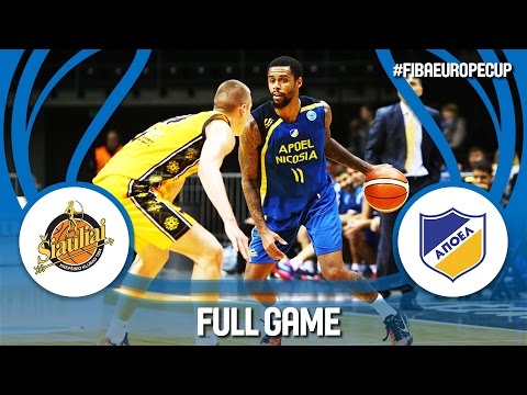 BC Siauliai (LTU) v Apoel (CYP) - Full Game - FIBA Europe Cup 2016/17