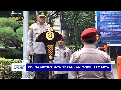 KAPOLDA METRO JAYA SERAHKAN KENDARAAN PAMAPTA UNTUK TINGKATKAN KECEPATAN MELAYANI WARGA