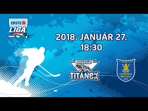 Fehérvári Titánok - ASC Corona Brasov Wolves 1 - 5 Erste Liga-mérkőzés