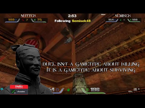 Making Learning Duel More Approachable for New Players [Quake3 Thoughts]