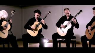 Tetra Guitar Quartet - Comme un rond d'eau (2013) (excerpt) - Roland Dyens