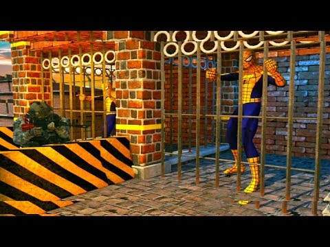 Super Spider Hero Jail Break Best Game, Gameplay