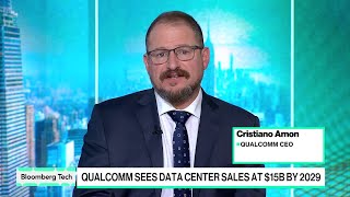 Qualcomm CEO on Data Center Chips, Adding Meta as a Customer