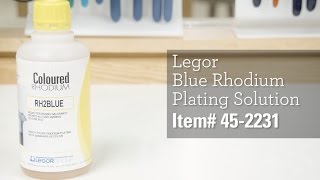 Legor Blue Rhodium Plating Solution