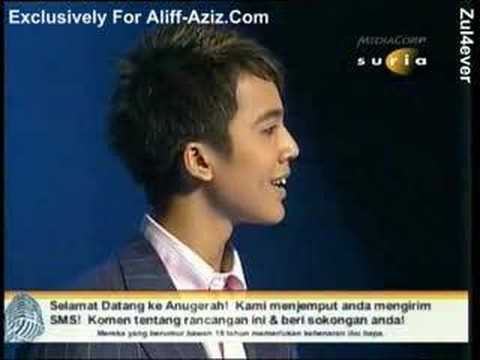 Back To The Past - The Moment Aliff Aziz Won Anugerah 2007