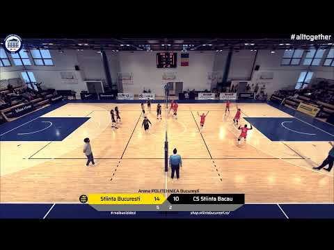 LIVE 🏐 Divizia A2 Feminin Est CSU Știința Politehnica București - CS Stiinta Bacau