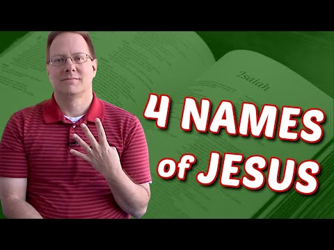 Are the Names in Isaiah 9 REALLY Names of Jesus?