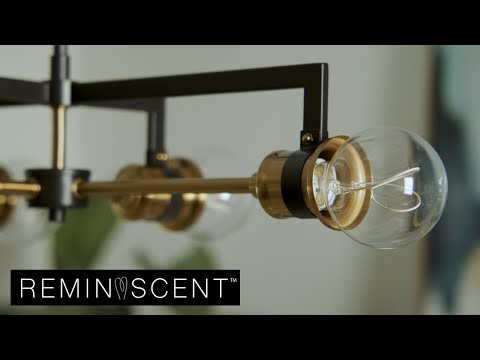 REMINISCENT Gray Filament Globes