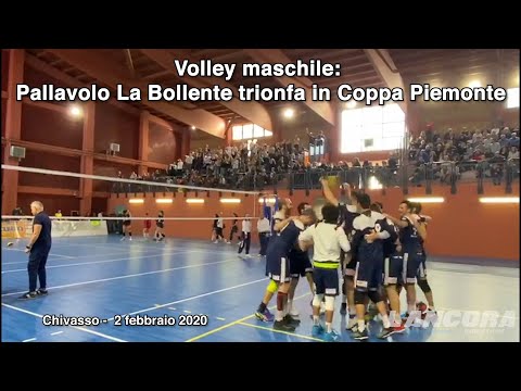 Volley maschile: Pallavolo La Bollente trionfa in Coppa Piemonte