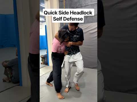 side headlock defense #selfdefense #shortsfeed #kravmaga #ytshorts #martialarts #mma #karate #india