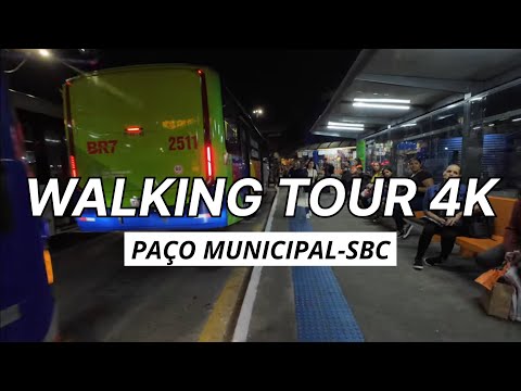 Paço Municipal SBC | Walking Tour 4K ASMR
