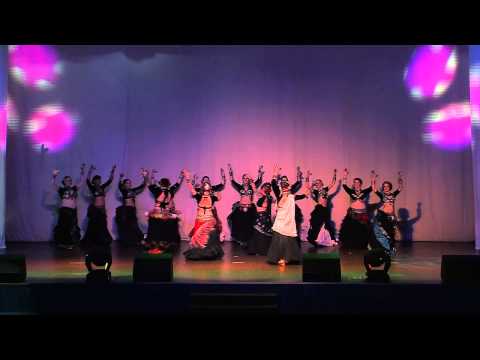 Carolena Nericcio, Megha Gavin, S. Dvoretskaya, Milana and ATS dancers all over the Russia