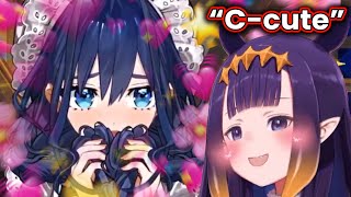 Maid Kronii is too cute for Ina