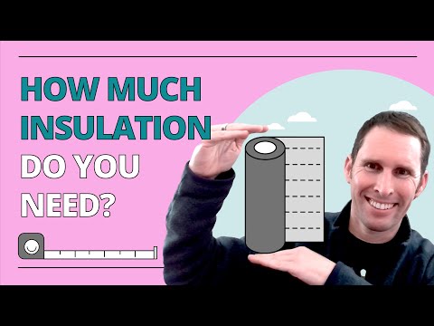 How much home insulation do I need? (R-Value)