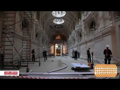 Montagevideo: Ausstellung "Momentané" von Ronan & Erwan Bouroullec im Louvre / Paris