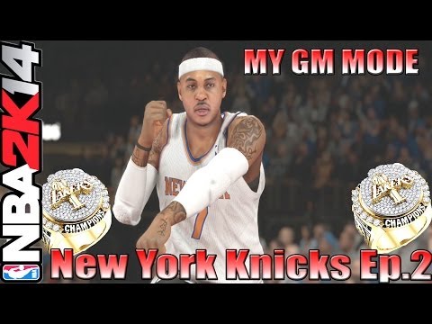 Nba 2k14 Next Gen|My Gm Ep.2| Road To Carmelo's 1st Ring| Who Should I Trade For Defense? Xbox One