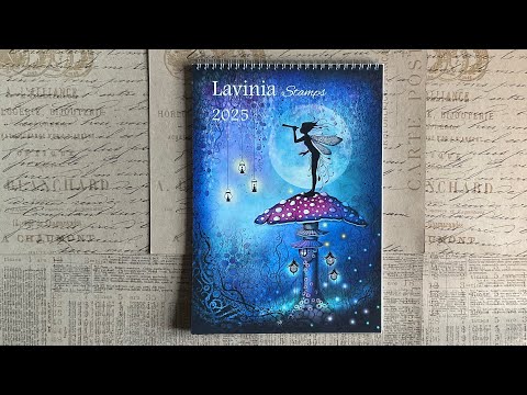 Complete Calendar by Jo Rice #laviniastamps #calendar