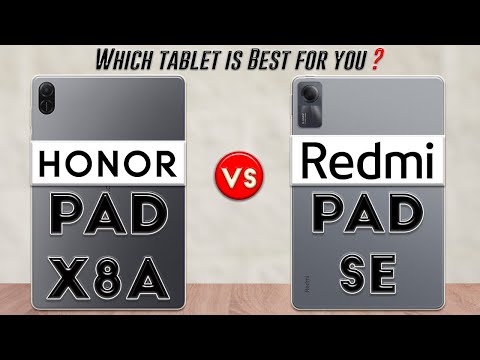 Honor Pad X8a vs Redmi Pad SE : Which Tablet is Best For You❓🤔