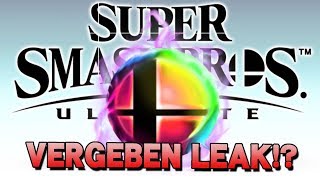 Super Smash Brothers Ultimate - Vergeben Back With More Leaks!?
