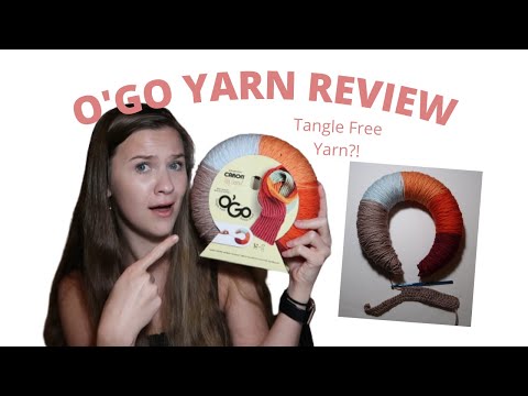 O'GO Yarn Review and First Impressions | New Tangle-Free, Quick Start Yarn From Yarnspirations