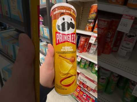Pringles HONEY MUSTARD 😱 😋 #yummy #tasty #snacks