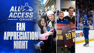 Fan Appreciation Night on Final Vancouver Canucks Home Game of 2025.26 Season | ALL ACCESS