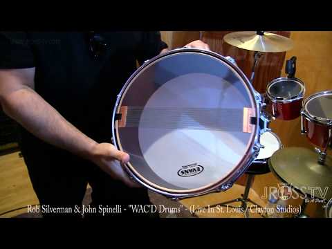 James Ross @ Rob Silverman & John Spinelli - "WAC'D Drums" - www.Jross-tv.com (St. Louis)