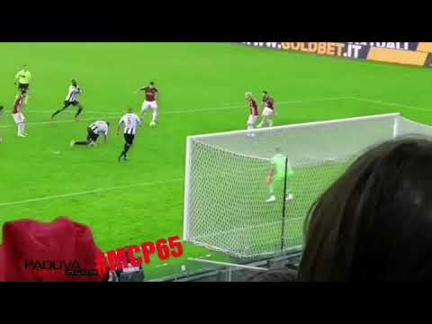 Gol di Romagnoli al 97esimo! Udinese-Milan 0-1 live dalla curva della Dacia Arena
