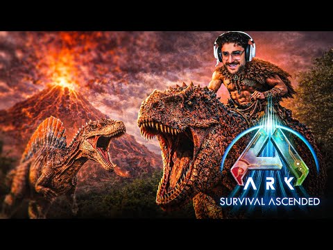 ICH HABE EINEN GIGANTOSAURUS GEZÄHMT!🦖 ARK SURVIVAL ASCENDED mit Gtime & Zarbex🔥