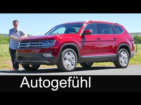 Volkswagen Atlas FULL REVIEW all-new Teramont VW SUV test driven - Autogefühl