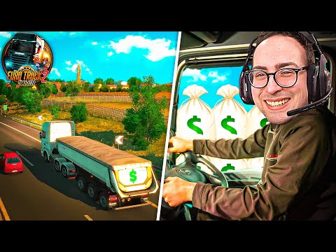 IL VIAGGIO PIU' PAGATO della STORIA!! 😱 Euro Truck Simulator 2