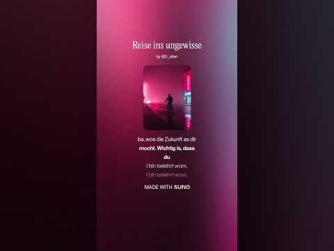 Reise ins ungewisse