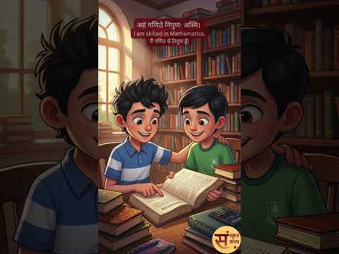 मित्रैः सह अध्ययनम् | मित्रों के साथ अध्ययन | Sanskrit Story - 132 | Sanskrit Kalp #GroupStudy
