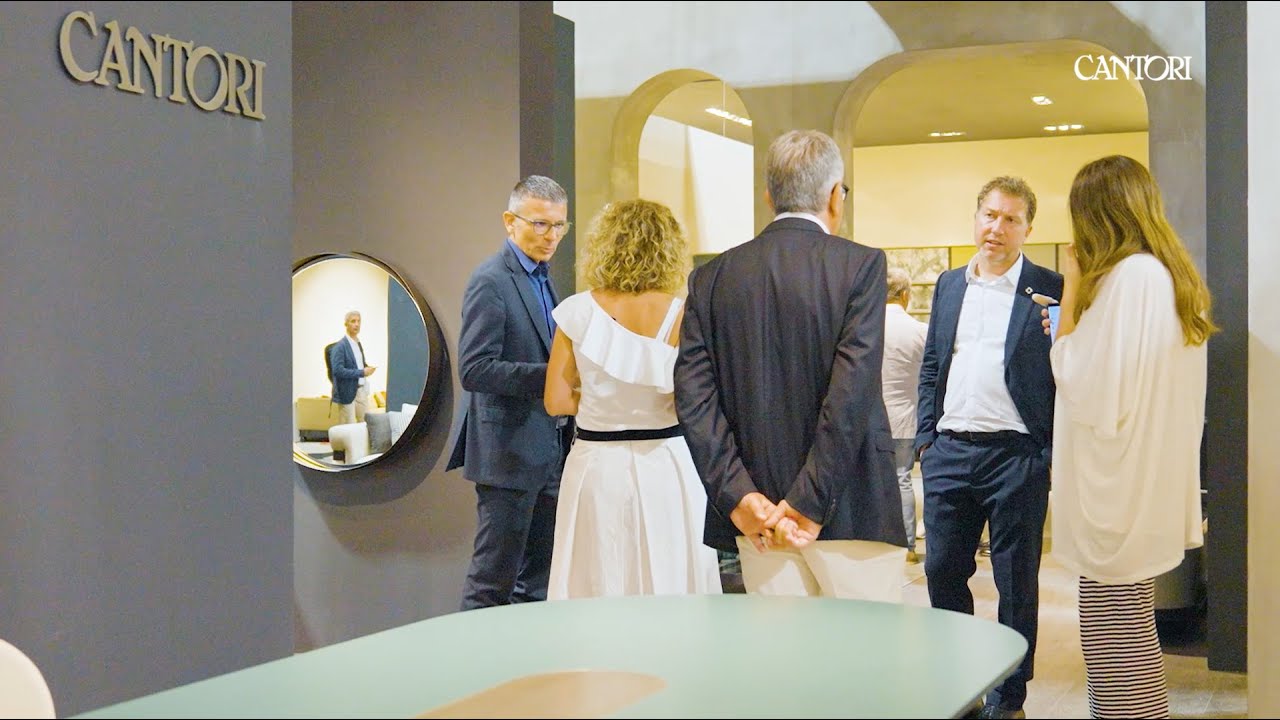 22/06/2022 Relive Cantori’s stand style, at 60th edition of Salone del Mobile - Cantori