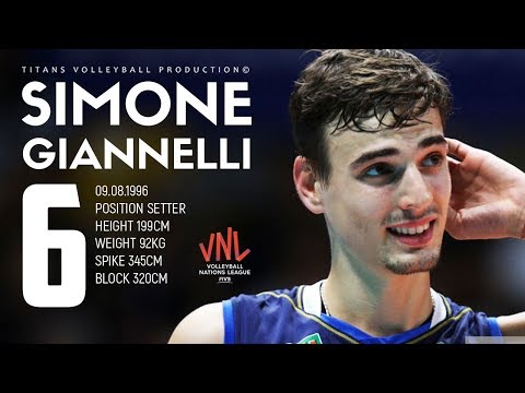 Волейбол Best of Simone Giannelli | Volleyball Nations League 2018