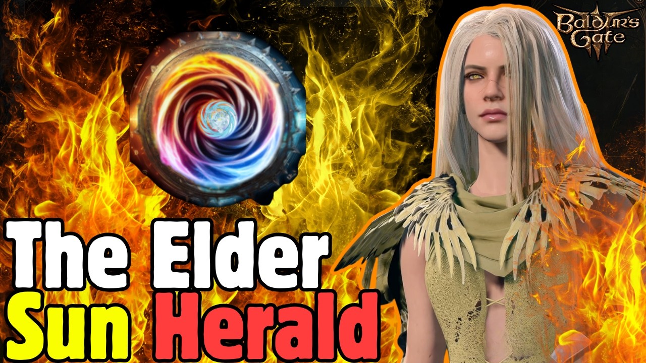 The ELDER SUN HERALD Mod Build in Baldur's Gate 3