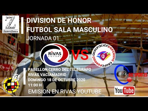 C.D. Rivas Futsal - A.D. Obispo Perelló