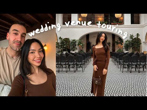 we found our wedding venue! tour wedding venues with us in LA & OC