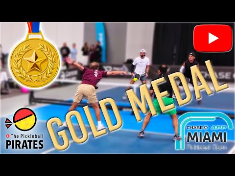 APP Miami Pickleball Open Gold Medal Senior Pro Men's Doubles
