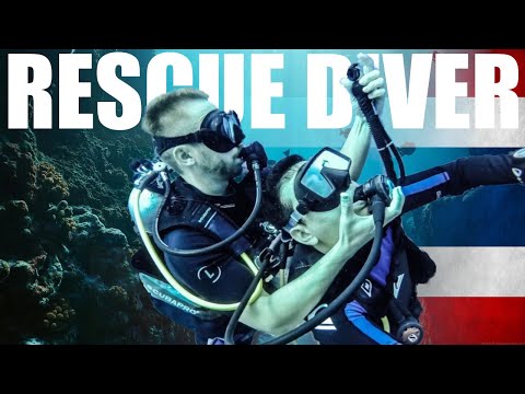 Becoming PADI Rescue Diver in Thailand