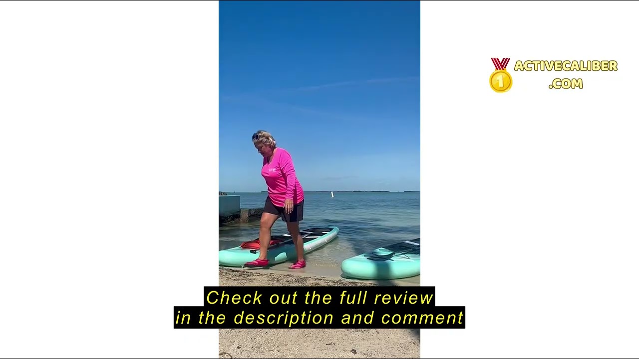 Review FBSPORT 11' Premium Stand Up Paddle Board, Yoga Board with SUP Accessories & Carry Bag | Wide