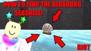 How To Find The Seashell on Bloxburg! (OLD)