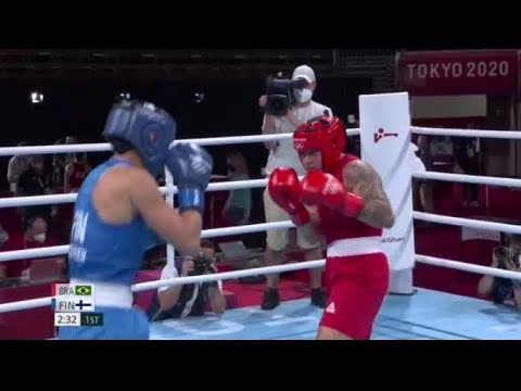 🔴🇧🇷BEATRIZ FERREIRA VS 🇫🇮🥉 MIRA POTKONEN LIGHTWEIGHT BRONZE MEDAL RND #Olympics2021 NO FOOTAGE