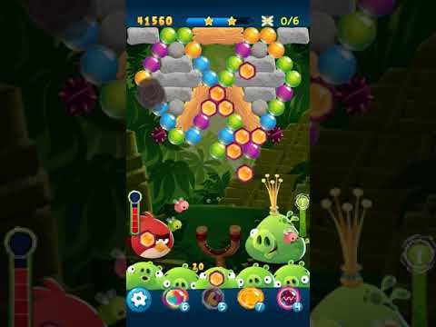 Angry Birds POP Bubble Shooter - Level 185 Gameplay Android