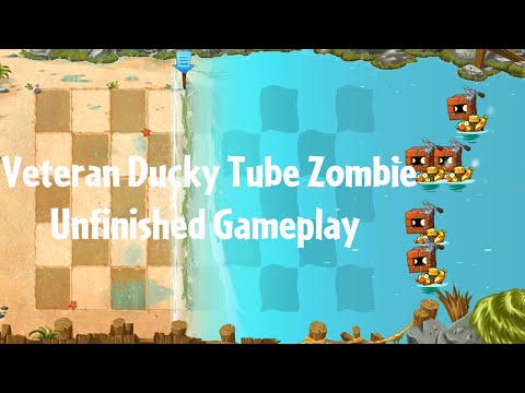 PvZ2 Upcoming v10.4.1 - New Veteran Ducky Tube Zombie Unfinished Gameplay