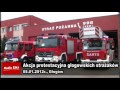 Wideo: Akcja protestacyjna stra�ak�w