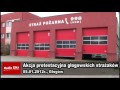 Wideo: Akcja protestacyjna stra�ak�w