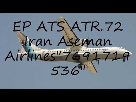 How to pronounce EP ATS ATR.72 Iran Aseman Airlines"7691719536" in Finnish?