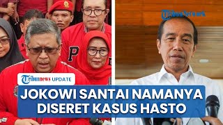 Jokowi Santai Namanya Diseret-seret Hasto Kristiyanto di Sidang Eksepsi: Sudah Biasa