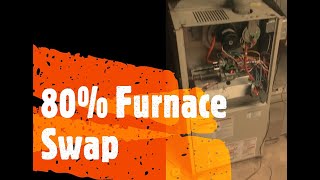Goodman 80% Efficient 2 stage Swap out ,